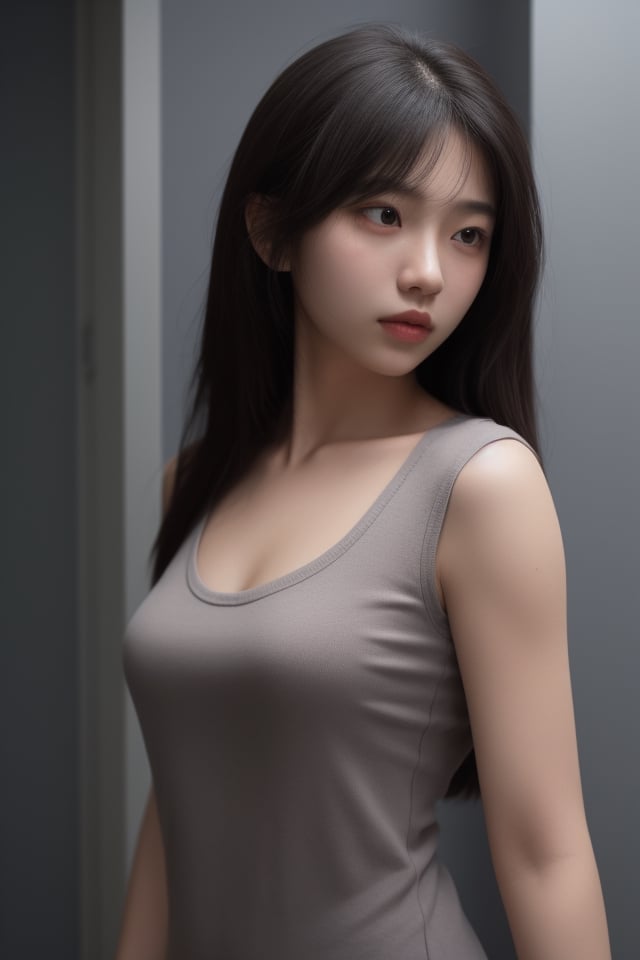 realistic,1girl,female,solo,upper body,