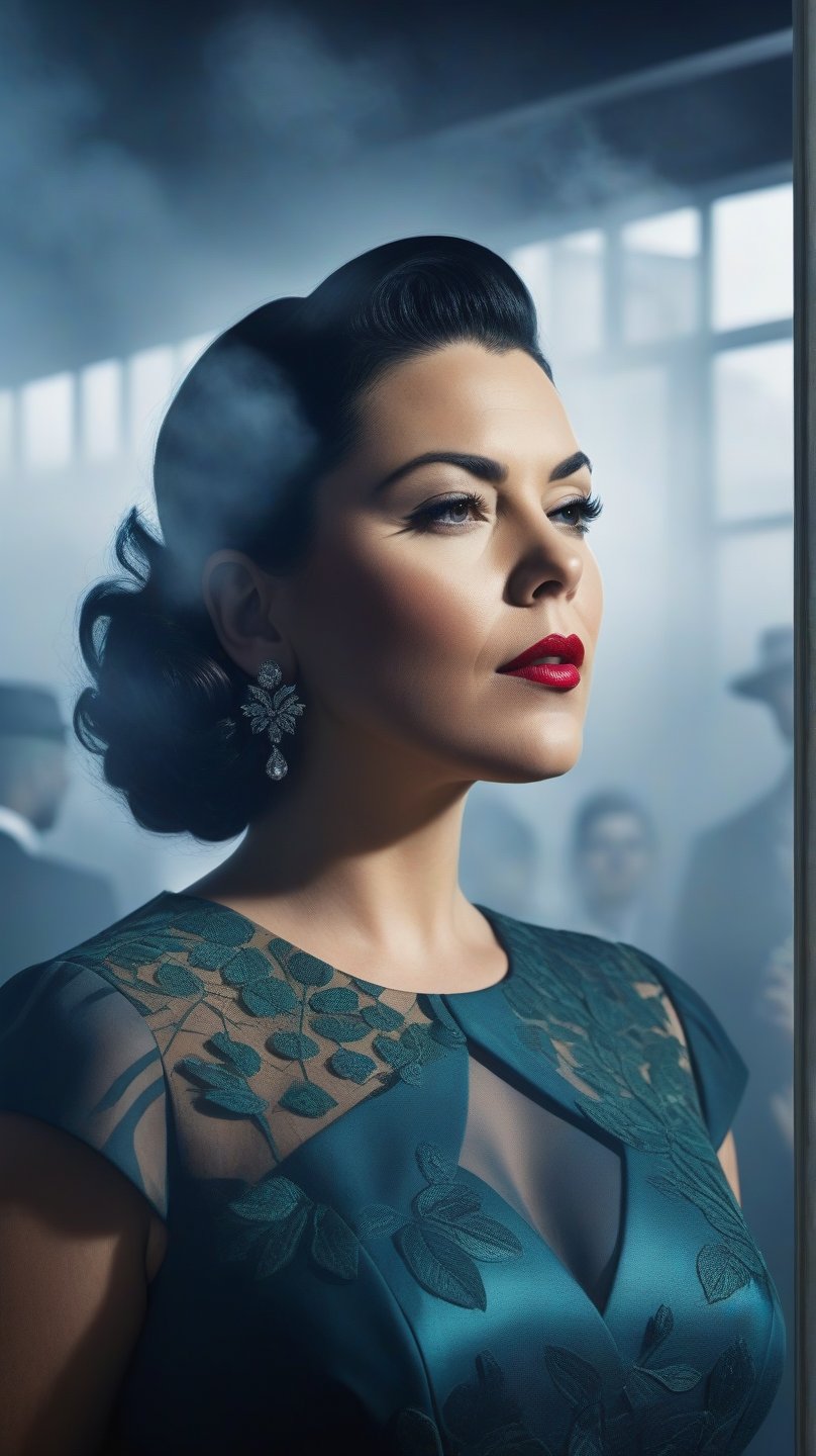 Conceptual art. Double exposure collage. 16K. UHD. high quality, photorealism. Thematic background. Fog.
Caro Emerald is a Dutch jazz singer. Jazz Cafe.
Stunning full color design, sharp focus, studio shot, intricate details, high detail, detailed anatomy. Hyperrealism.