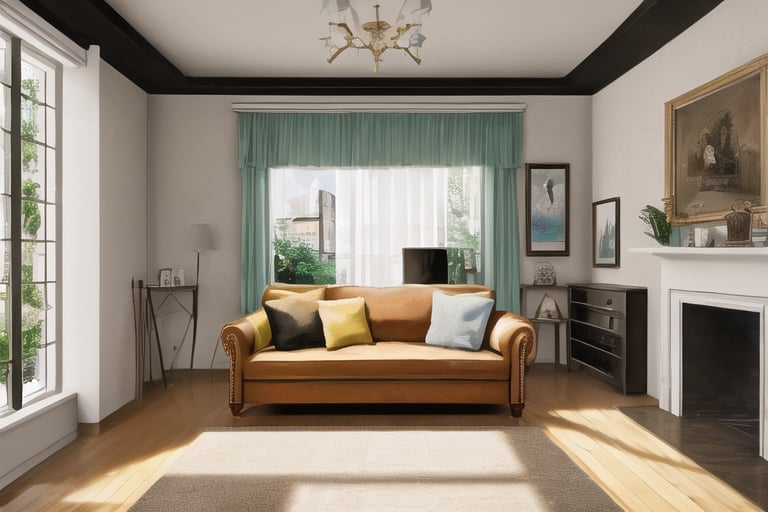 masterpiece, best quality, living room, medium shot, {colorful}
