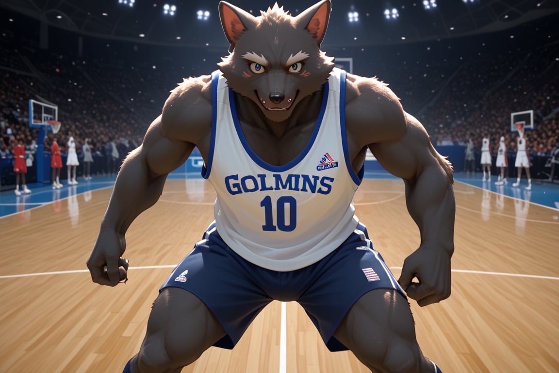  goblins playng basketball, olympic games, paris, 2024.score_9,score_8_up,score_7_up,furry,kemono