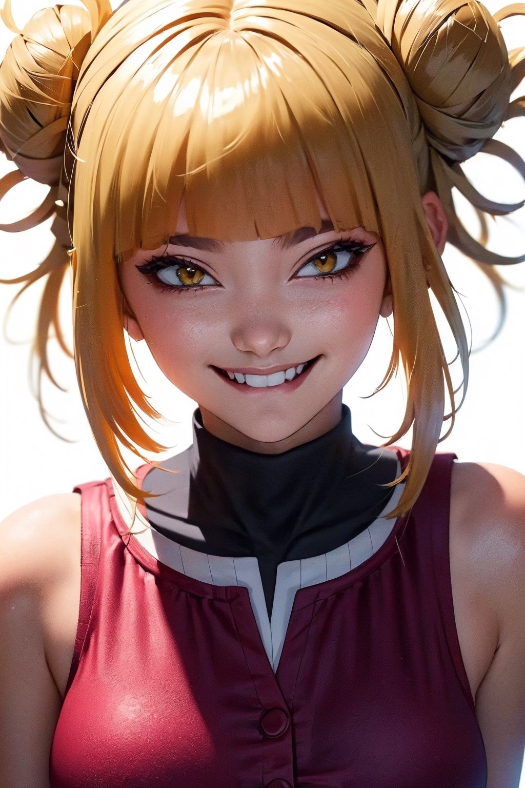 HimikoT, ultra detailed 8k cg, Toga Himiko, seductive smile 