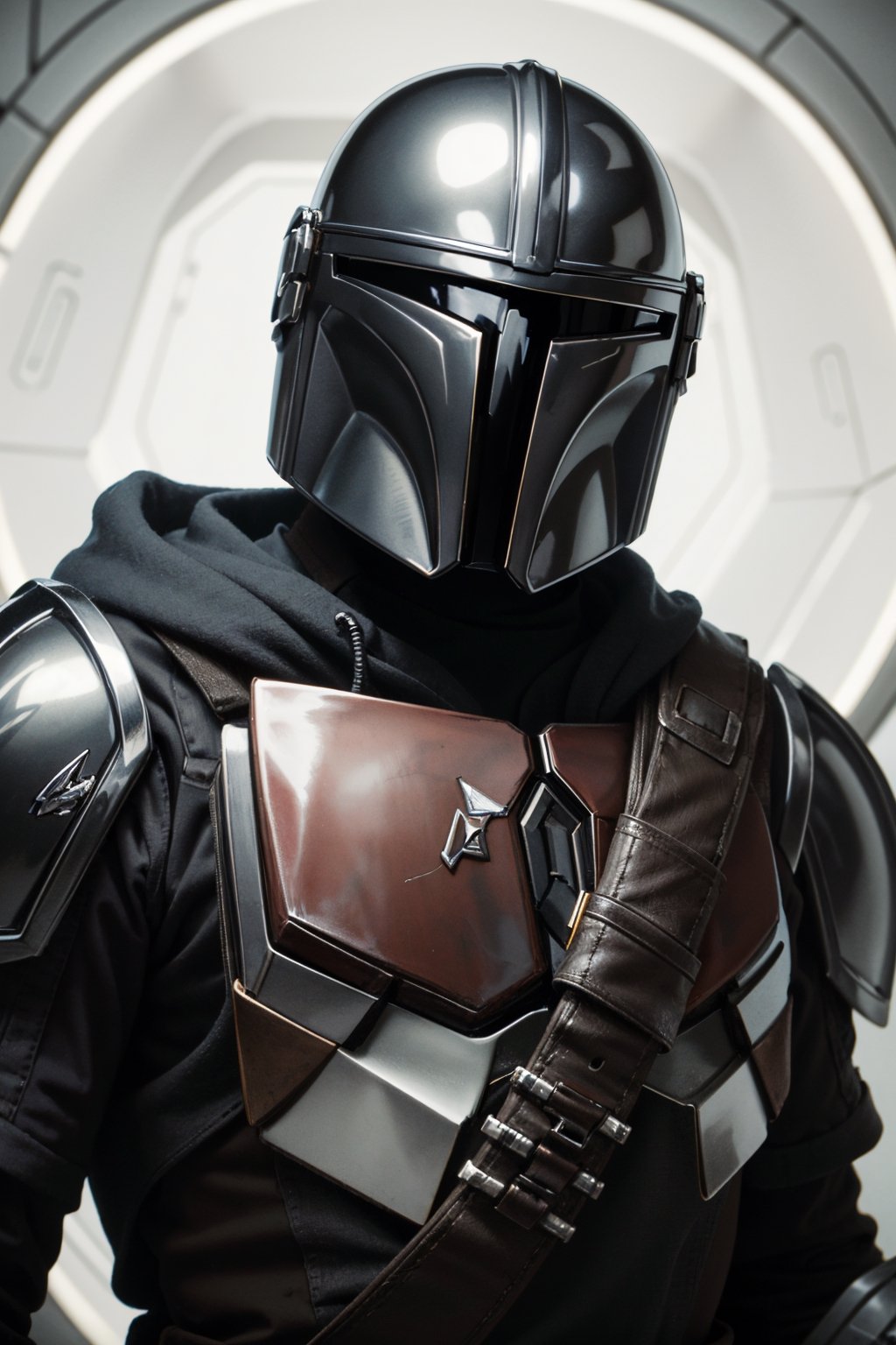 ((ultra detailed, masterpiece, absurdres))
StarWMandalorian, 1boy, solo, no face, helmet, portrait trending on artstation, artstationHD, artstationHQ, patreon, 4k, 8k,
lora:StarWMandalorian:0.9
