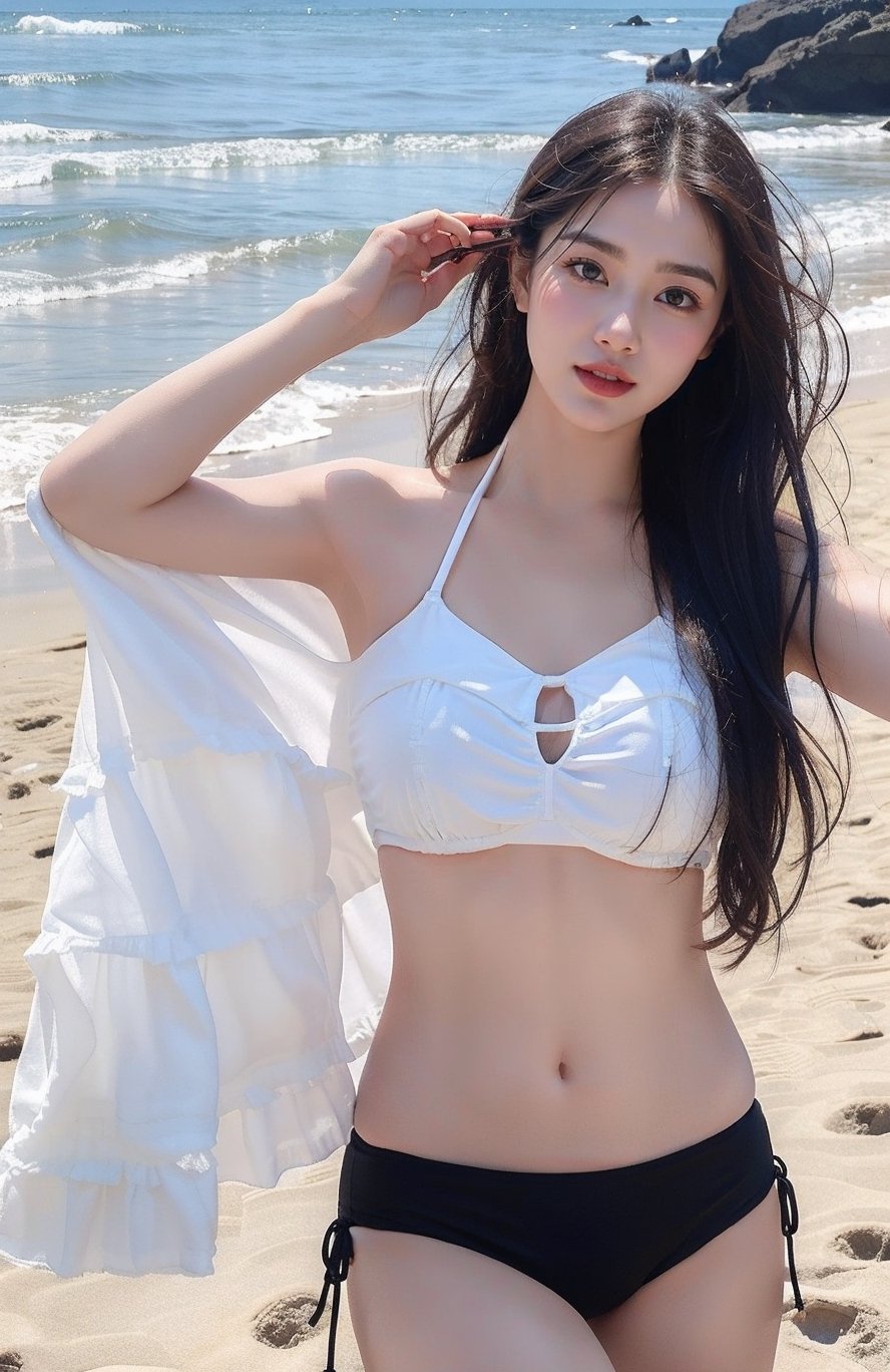 (bikini),sexy,(Underwear),At the beach