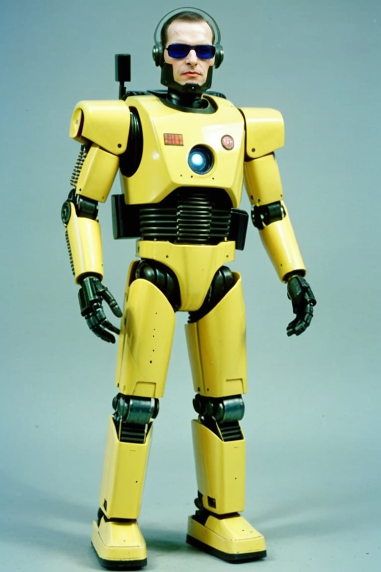 Half man half robot hybrid soldier,P1980