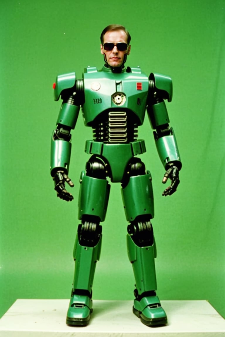 Half man half robot hybrid soldier,P1980