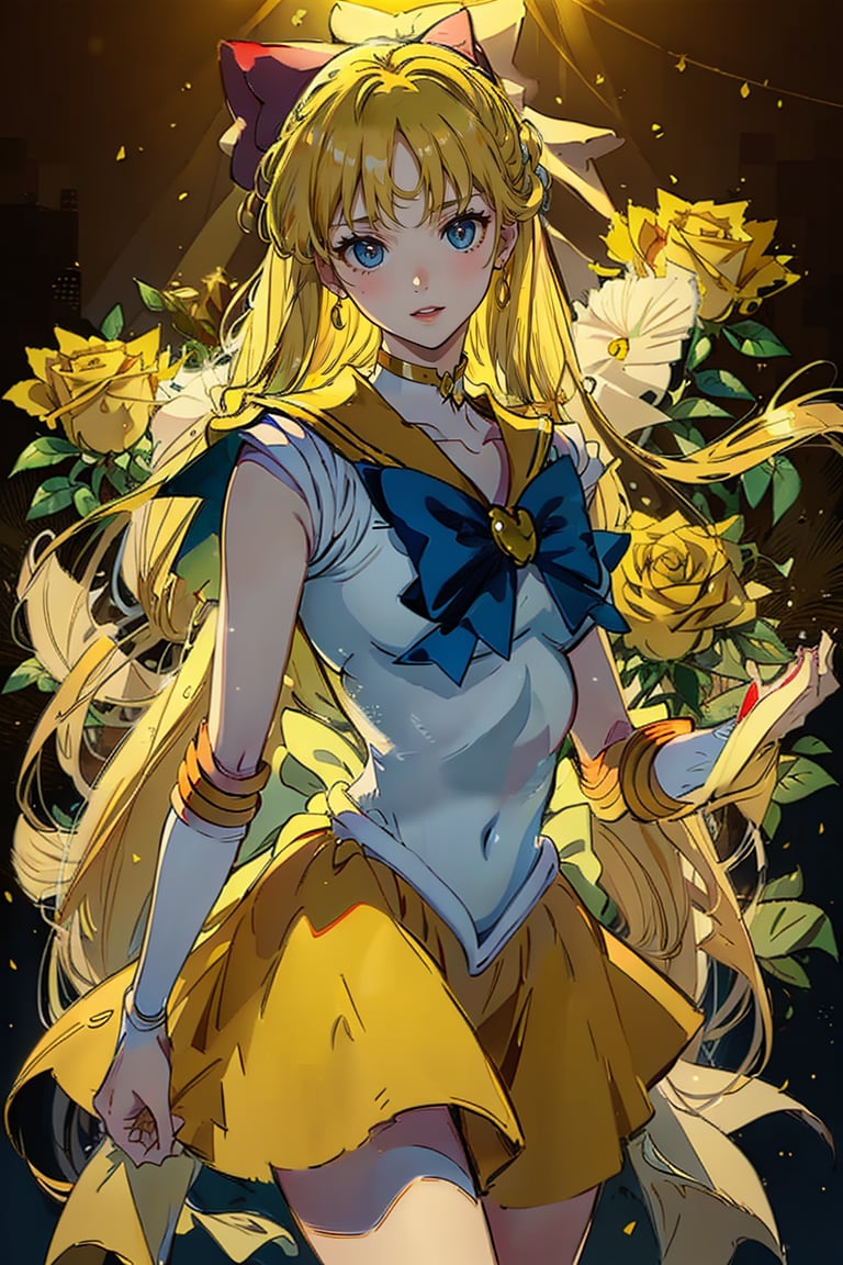 Yellow Roses  Sailor Venus 
,aino minako