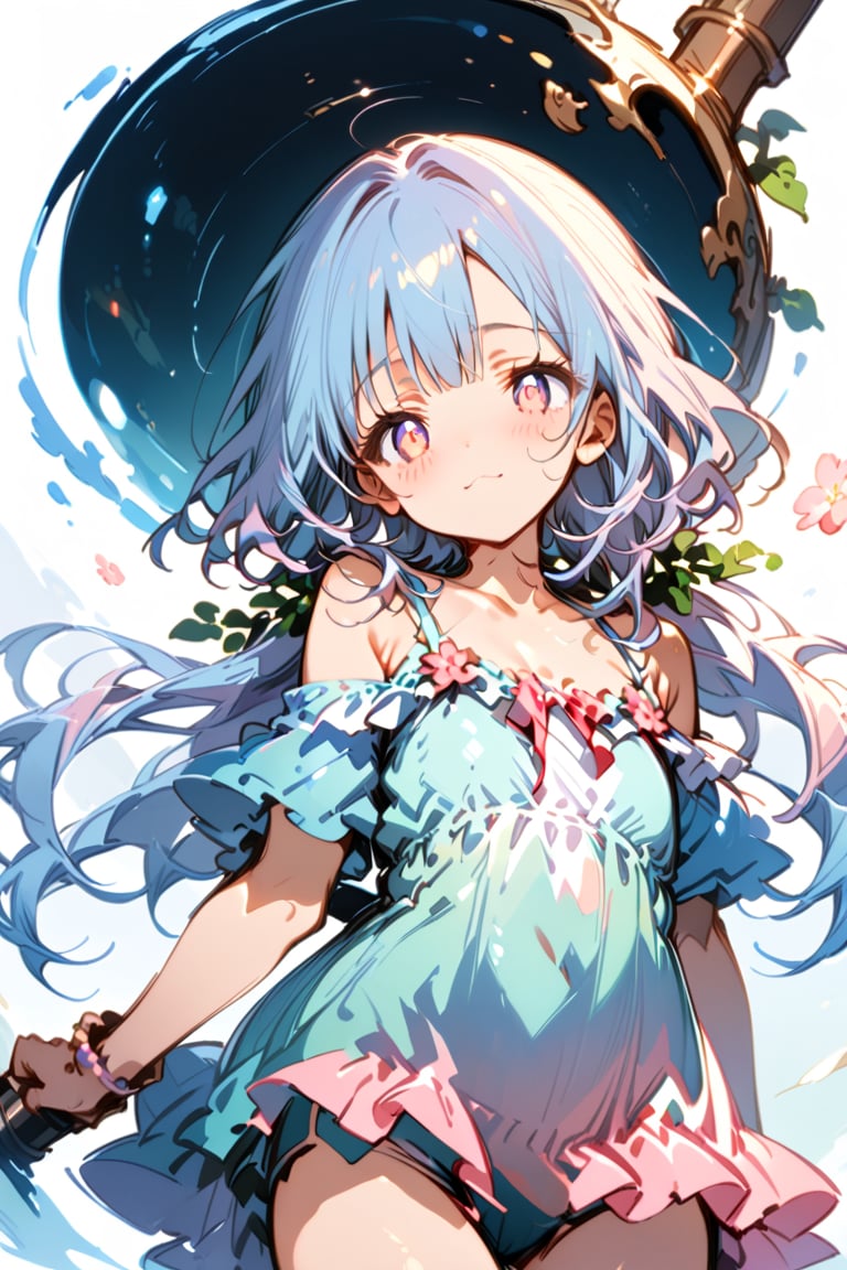 masterpiece, best quality, extremely detailed, (illustration, official art:1.1), 1 girl ,(((( light blue long hair)))), ,(((( light blue long hair)))),light blue hair, , long hair ((blush)) , cute face, masterpiece, best quality,(((((a very delicate and beautiful girl))))),Amazing,beautiful detailed eyes,blunt bangs((((little delicate girl)))),(((tareme))),droopy eyes.(true beautiful:1.2), sense of depth,dynamic angle,,,, affectionate smile, (true beautiful:1.2),,(tiny 1girl model:1.2),)(flat chest),One girl、Dynamic configuration、[17277fbe68],He threatened Hideo.、high quality、Maximum details、(((最high quality、最高masterpiece、Official Art、最高のDynamic configuration)))、、(Tabletop, 最high quality), Very detailed, Anime Style, Concept Art、whole body, (masterpiece), 最high quality, Fantasy art,whole body、masterpiece、最high quality、(colorful)、（Beautifully detailed eyes and face）、Cinema Lighting、Extremely detailed CG、Super huge、whole body、wallpaper、Dress with weapons in Wonderland, (((Everybody wears red ))), Ammunition belt, gun, machine gun, gatling gun, hand gun,weapons,Barren Land、White Background、