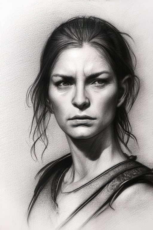 (((close up to face))),(((very old )))(((female charcoal art))), ((old face)), (petite redhead (very old ) female warrior), , (specular highlight), (subsurface scattering), (150 mm), complex textures, volumetric light, ray-tracing,  , amazing, fine detail, (masterpiece, best quality), official art, extremely detailed 8k wallpaper, extremely high resolution textures, insane texture details, 