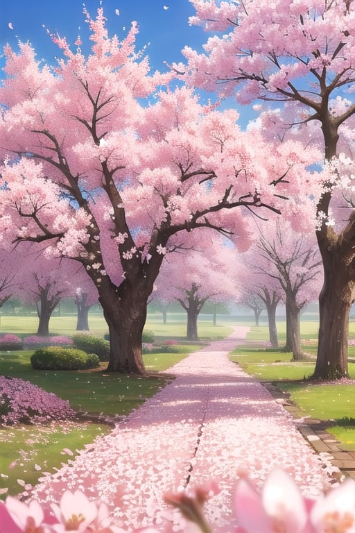 sakura,blossom trees