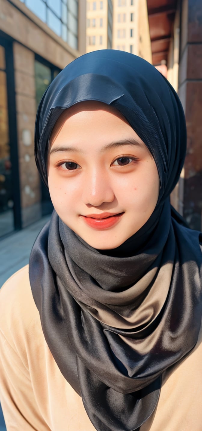 1girl,best quality,teen,asian,smile,hijab,photorealistic,dynamic lighting,dream girl,