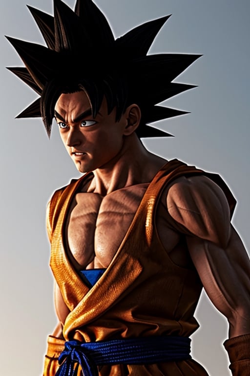 goku,photorealistic