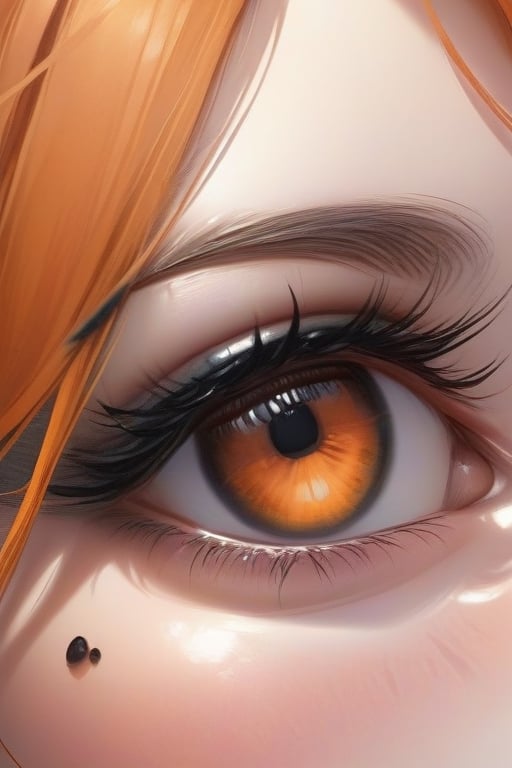 girl with scabies, perfect face, perfect lips, perfect iris, big eyelashes, close-up, perfect face, orange long hair, black eyebrows, professional photo, high resolution image, 4k image, ultra realistic, semi realistic, clean image, (uncensored),