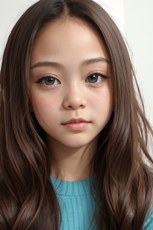 tween girl ,Detailedface