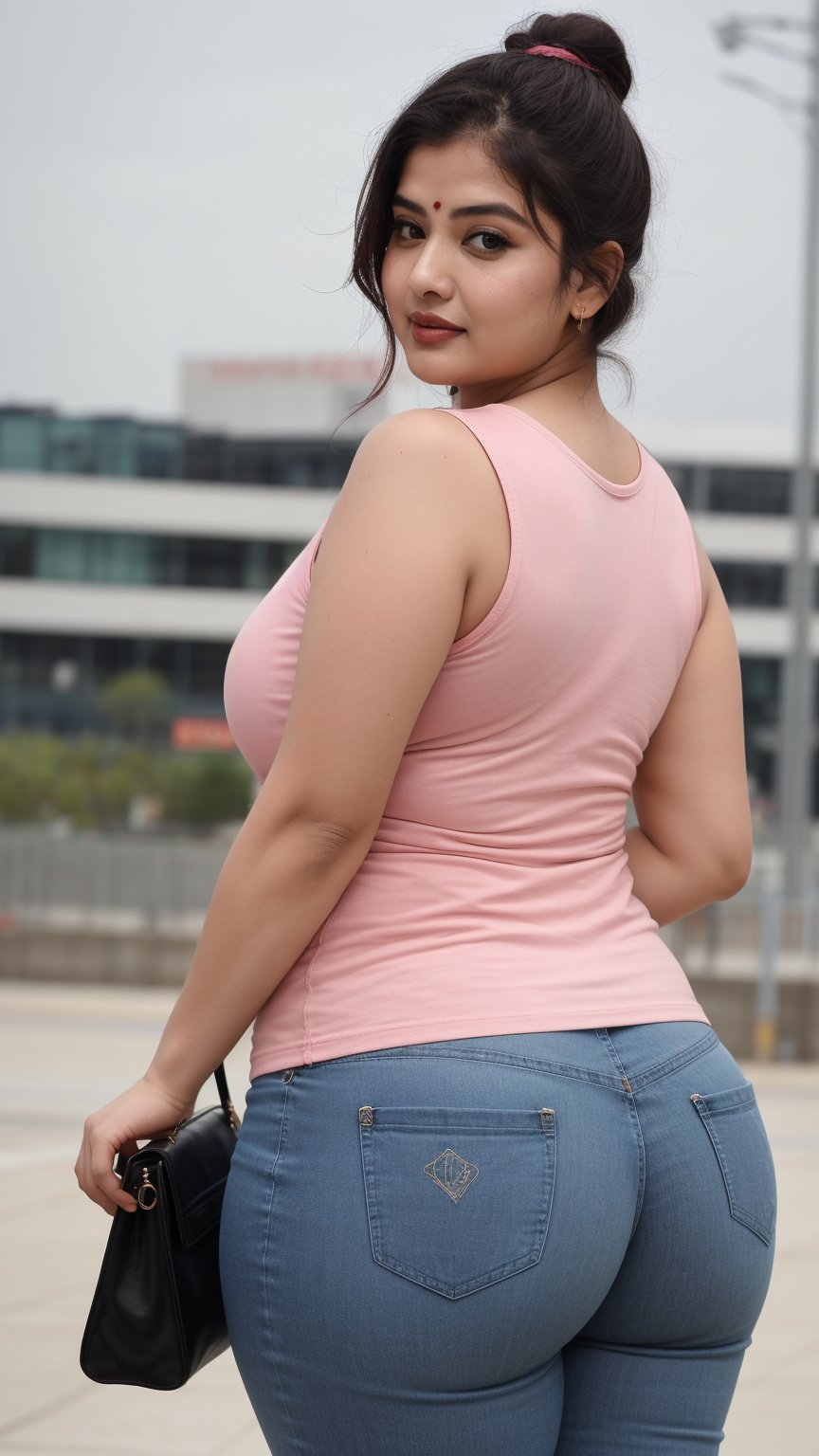 Indian lady Internet live look at the home balding, Curvy Sense - Plus Size New Arrivals For Women colour Plus size clothing, woman's Trendy and Fashion Plus size Indian beauty style quite samil beauty  
Curvy Sense - Plus Size New Arrivals For Women,midjourney METRO-FASHION Casual Sleeveless Printed Women Pink Top