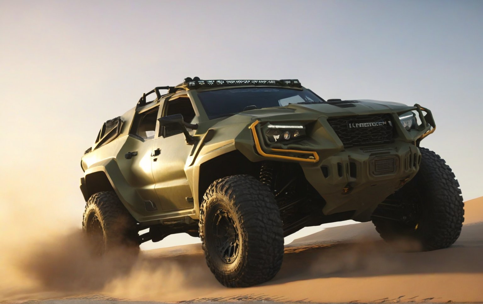 Masterpiece, 4k, High Resolution, Octane Render, Unreal Engine 5, Award Winning, Dramatic Lighting, Intricate, 8k Highly Professional Detail, HDR, Smooth, Sharp Focus, Illustration, Unreal Engine 5, Octane Render, Cinematic Light, dynamic volumetric lighting, Off-road suspension,baja, Armored vehicle,suv, all-terrain vehicle, concept, science fiction, (f150:0.2),oshkosh m-atv jltv,humvee, Knight XV ,future,c_car,JB64,TechStreetwear,ROBOT,exosuit,LegendDarkFantasy