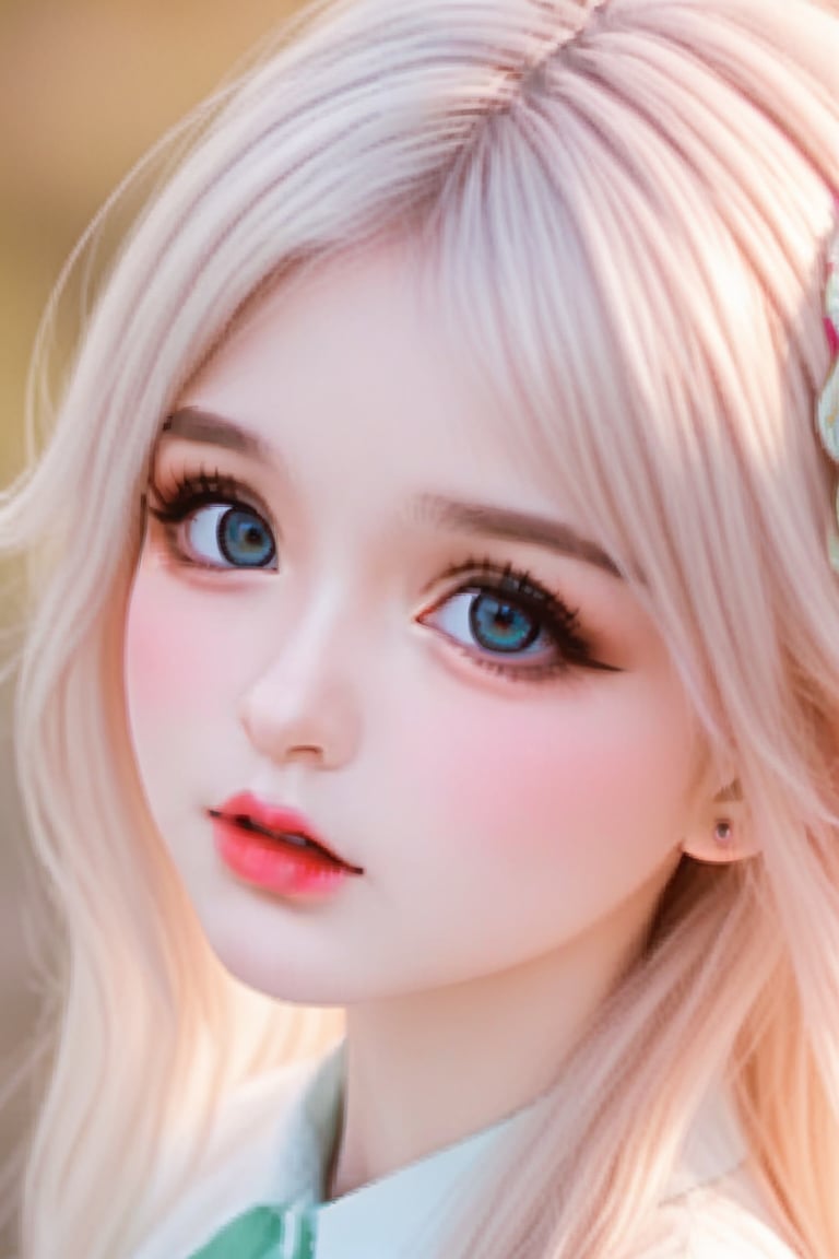 (8K, original photo, Reality:1.25) ,( Lip Gloss, eyelash, Glossy, shiny skin, best quality, Ultra-high resolution, Depth of Field, Chromatic Aberration, Corrosive, Wide-angle light, Natural shadows,   Idol)make up,pretty cute doll,Canthus drop,big eye,Thai, Vietnamese,cosplay,coser,小柔seeu,shine light,桥本ありな 