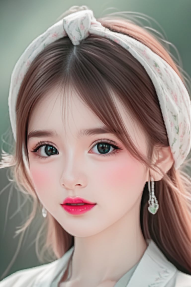 (8K, original photo, Reality:1.25) ,( Lip Gloss, eyelash, Glossy, shiny skin, best quality, Ultra-high resolution, Depth of Field, Chromatic Aberration, Corrosive, Wide-angle light, Natural shadows,   Idol)make up,pretty doll,Canthus drop,big eye,Thai, Vietnamese,