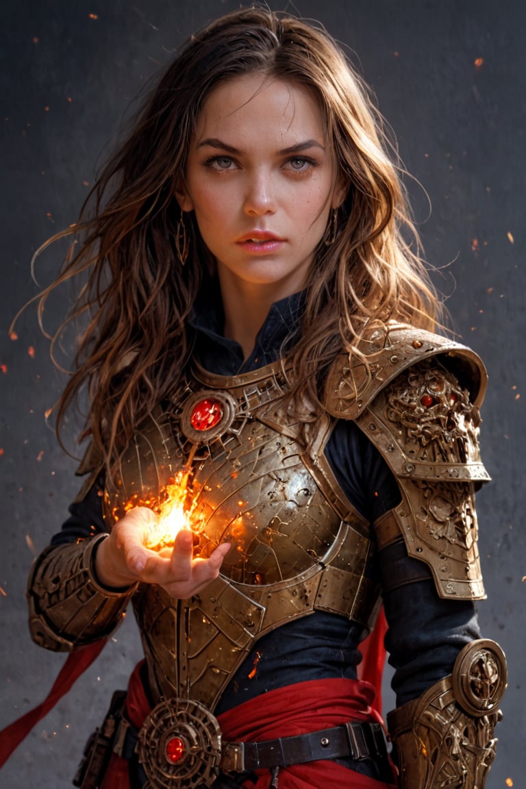 score_9, score_8_up, score_7_up, (unreal engine:1.5)
Fiery warrior woman, intense gaze, flowing wavy rainbow hair, detailed armor with golden accents, (glowing embers:1.5), dynamic lighting, (intricate design:1.5), fantasy art, pointing at viewer, furrowed brow, v-shaped eyebrows, looking at viewer, intense, (dynamic pose:2), fighting stance,