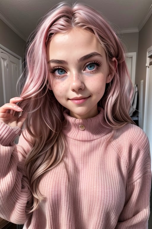 1 girl,pink