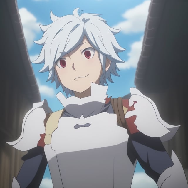 hight quality, (long shot),1080P,1boy,solo.bell cranel from danmachi,bell_cranel