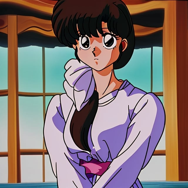 higt quality, (long shot), 1girl,solo,kasumi tendo from ranma 1/2,kasumi