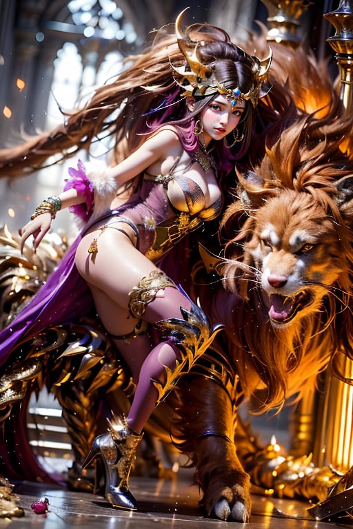 Green long hair, open mouth, hexagonal sharp teeth, armor, luminous glow, sharp fangs magic array
Standing, hairy tail, full body, colorful skin, sharp teeth, claws, monster, monster, Taurus fusion centaur, Chinese monster Taotie

1 girl, wearing a purple tight dress, shut up, (purple and green gradient long straight hair, bangs), (obvious fluorescent purple eyes), long eyebrows, soft makeup, gradient lips, (big breasts) , plump figure, slender legs, black stockings, detailed fingers, detailed background, ambient light, extreme details, cinematic shots, realistic illustrations, (Soothing Tone: 1.3), (Super Detail: 1.2), Masterpiece, Normal Feet , normal body, normal limbs

Perfect Skin, (RAW Photo, Best Quality), (Real, Photo Real: 1.3), Best Quality, Masterpiece, Beauty & Aesthetics, 16K, (HDR: 1.4), High Contrast, (Vivid Colors: 1.4), ( Silent Colors, Dull Colors, Soothing Tone: 0), Cinematic Lighting, Ambient Lighting, Side Lighting, Fine Details and Textures, Cinematic Lenses, Warm Colors, Full Body (Bright and Intense: 1.2), (Masterpiece, Top Quality , Best Quality, Official Arts, Beauty & Aesthetics: 1.2), HDR, High Contrast, Wide Angle Lens (Highly Detailed Skins: 1.2)