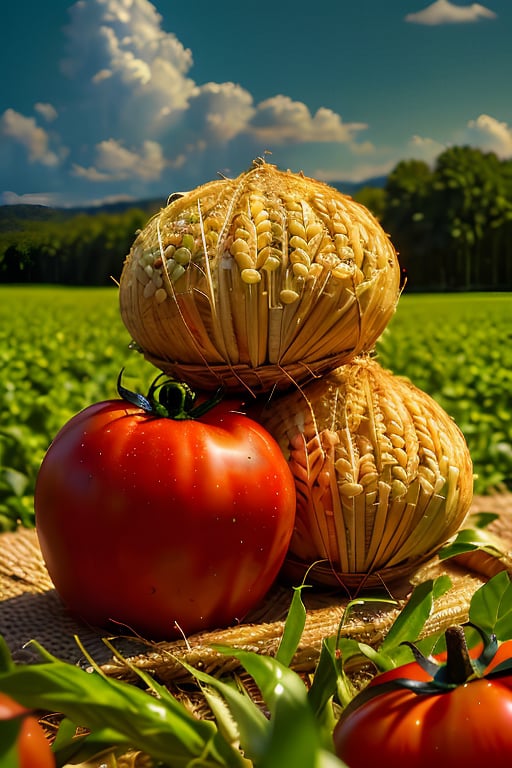 Those plump ears of rice make this season happy
And your cheeks are like ripe tomatoes in the field
You suddenly (said to me) Qilixiang's (the name is very beautiful)
At this moment, I just want to kiss your stubborn mouth