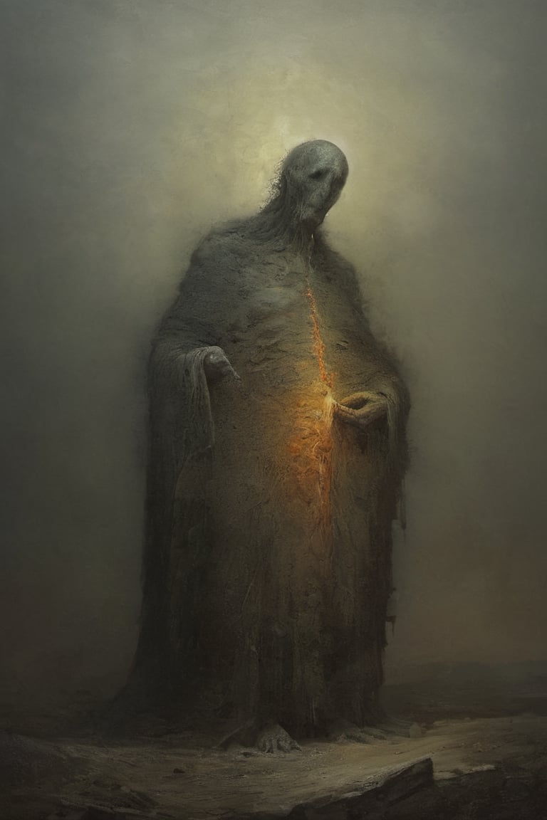 masterpiece in the style of Zdzisław Beksiński and Francisco de Goya,more detail XL