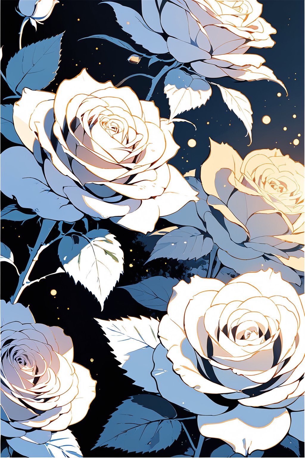 //quality, (masterpiece:1.331), (detailed), ((,best quality,)),//,glowing rose,background,glow_in_the_dark,artint,trendy,grunge style,vector art,