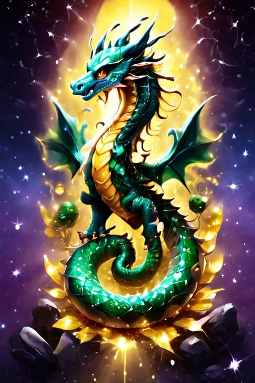 蛇、scorpion、radiance、Dragon、sparkle