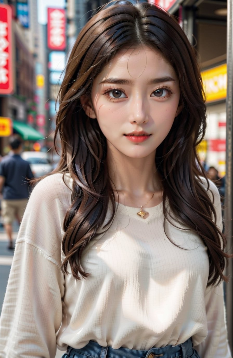 (1 22yo Korean star style), best quality, 8k, masterpiece, focus, perfect body beauty, highly detailed face and skin texture, delicate eyes, double eyelids, whitened skin,  Young beauty spirit, (bright smile), 
((The hair style and color is random, the necklace is random, the earrings are random, clothes style and color is random,  and the shoes are random, pose is random)). ((The background is to random New York's representative tourist destinations)), 
Ultra-clear, ultra-detailed, ultra-realistic, ((full body shot)), ,LinkGirl,real_booster,Perfect skin,korean girl,Pakistani Model,Wonder of Beauty