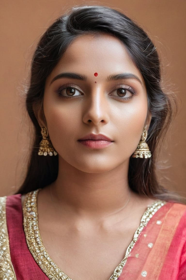 mylocalgirl, 1girl, solo,masterpiece, High detailed, photoshoot,  photorealistic, Indian,Woman,Indian tradition,photo r3al, ::half-body shot::,r4w photo