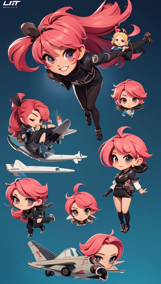 firt plane womans luis vuiton 

 style  , accesories style ,chibi