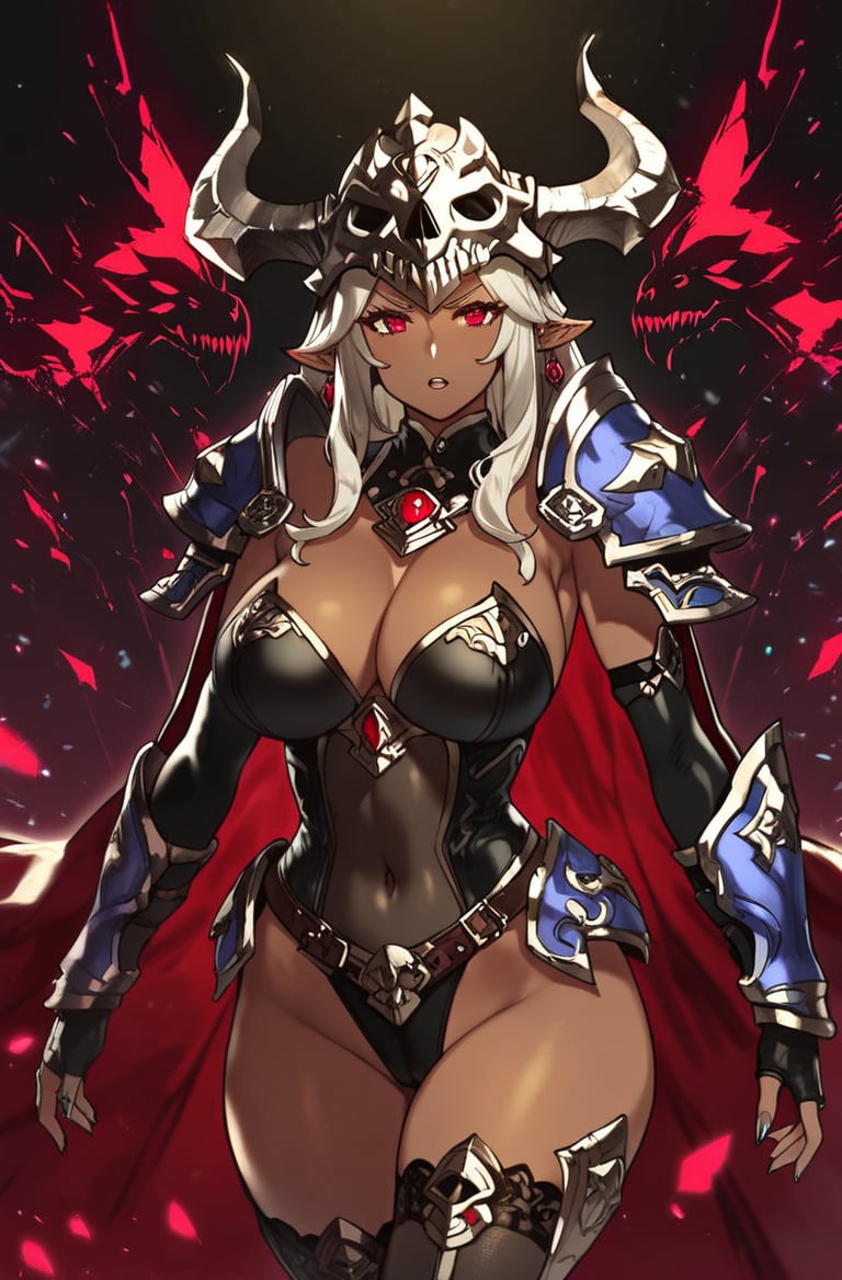  score_9, score_8_up, score_7_up, masterpiece, best quality, highres, AoiDef, 1mature female Skull helmet in head in the of with skulls,shards,monster girl,source_furry,fallen paladin,fantasy world, armor,Beautiful armor,pretty eyes,source_questionable,muy,angry,curvy,dark background,red eyes,(dark skin),more details,wide hips,piglet,!!style,Expressiveh