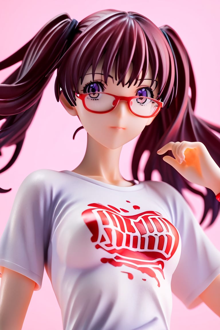 score_9_up, score_8_up,score_7_up,3D, facing_viewer,fully_clothed, score_9_up, score_7_up, PVC,anime,Anime Style.,Ink art style,PVC Style,noyamano ringo,glasses(red framed),twin_tails,purple_eyes,dark_red_hair