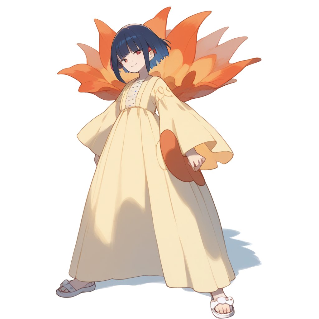  score_9, score_8_up, score_7_up,source_anime, (High quality, anime, extreme details, exquisite light and shadow, 8K, best quality), detailed background, BREAK, 1 girl, adult body, short hair, dark blue hair, red eyes, half-closed eyes, smiling, dress,  no text, pokemon_(anime), pokemon