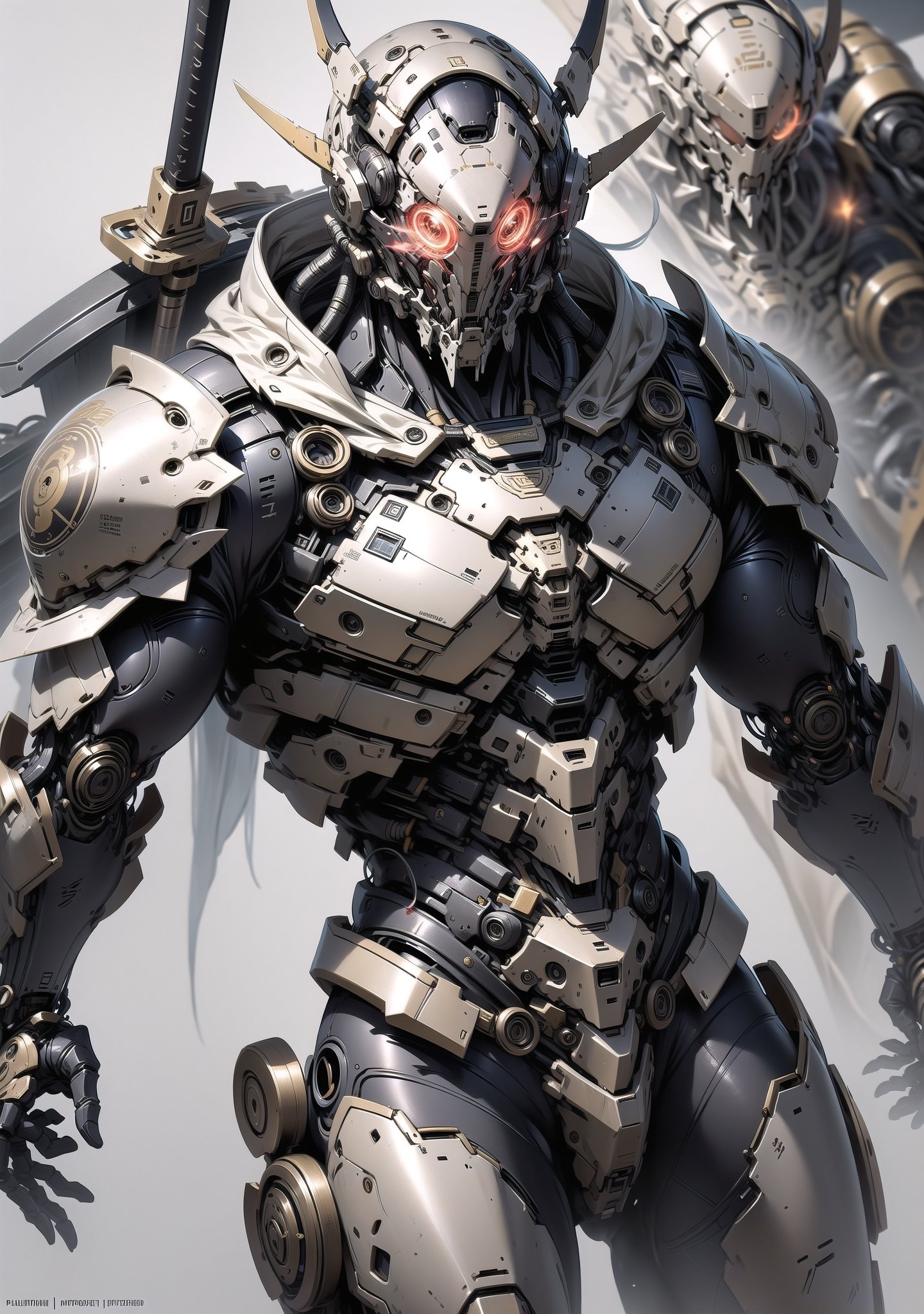 dynamic attack position abstract portrait of a intricate glorious holy mechanical warforged character in yellow armor holding a paladin engraved great longsword drawn and carrying a big paladin shield, scoop lightforged,concept art,artstation,digital painting,high quality,cinematic,attractive