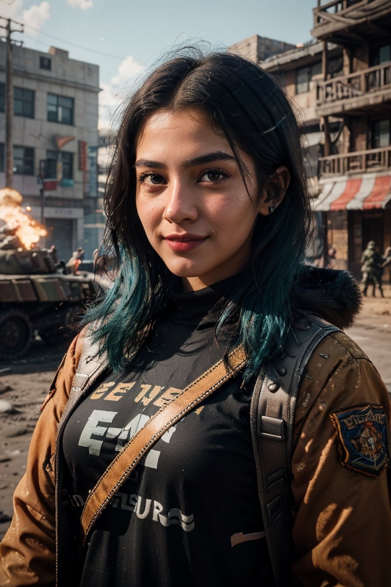 (best quality, 4k, 8k, highres, masterpiece:1.2), ultra-detailed, (realistic, photorealistic, photo-realistic:1.37), 1girl,looking at viewer,smile,skyblue hair,  
"Step into the battlegrounds with our BGMI virtuoso! Join [Virtual Influencer's Name] as they conquer the virtual battlefield in style. From intense firefights to strategic maneuvers, witness their mastery of the game as they rise through the ranks. With sleek gaming gear and unmatched skills, [Virtual Influencer's Name] is setting the standard for BGMI excellence. Follow along for pro tips, epic highlights, and exclusive insights into the world of battle royale. Are you ready to join the squad and dominate the battlegrounds