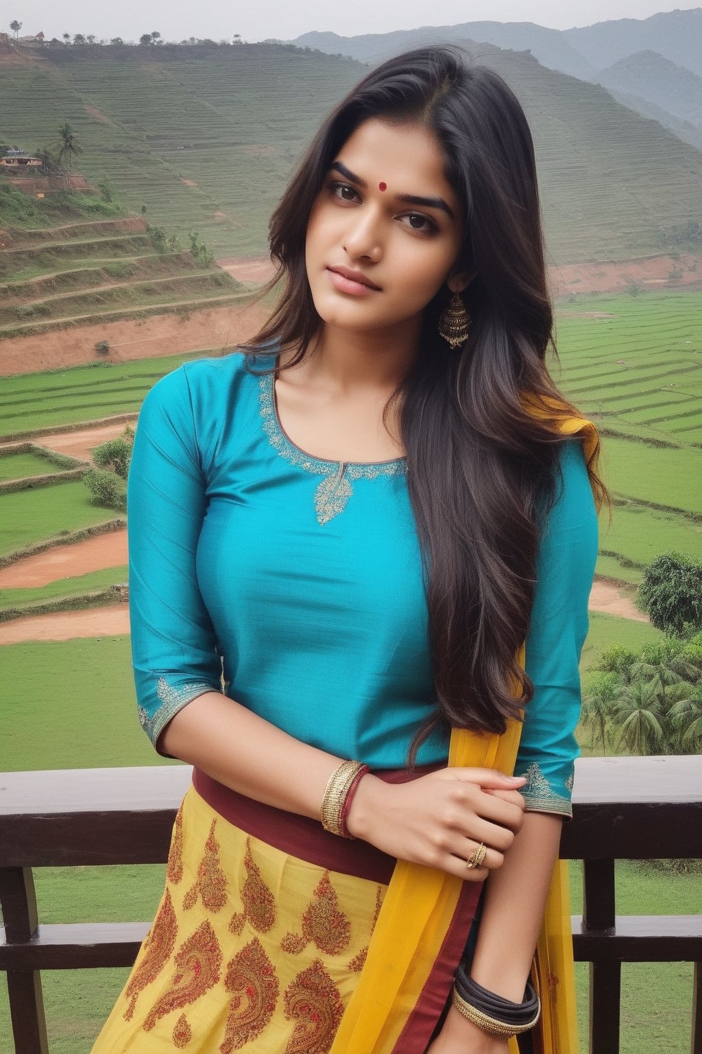 beautiful cute young attractive indian teenage girl, village girl, 18 years old, cute, Instagram model, long black_hair, warm,in terrace , indian,girl, photorealistic, sports ,dress,1girl,velvaura,photorealis
tic,Indian real girl
Look like face shape kriti sanon, instagram instagram real, real life,hi_resolution,sari,saari,