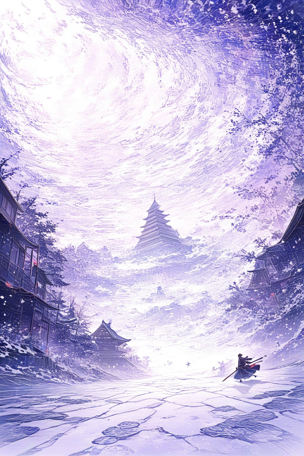 Official Art, Unity 8K Wallpaper, Extreme Detailed, Beautiful and Aesthetic, Masterpiece, Top Quality, perfect anatomy, a beautifully drawn (((ink illustration))) depicting, integrating elements of calligraphy, vintage, orange and purple accents, watercolor painting, concept art, (best illustration), (best shadow), Analog Color Theme, vivid colours, contrast, smooth, sharp focus, scenery,

A sleek and cutting-edge quantum computer, its futuristic design radiating with an ethereal glow amidst a backdrop of swirling digital data streams. This captivating image is a hyper-realistic painting, where every minute detail is painstakingly rendered with precision and accuracy. The computer's surface shimmers with a mirror-like finish, reflecting the vibrant colors of the surrounding virtual world. Its interface is adorned with glowing symbols and intricate circuit patterns, showcasing the seamless integration of technology and artistry. The overall composition exudes a sense of advanced innovation and limitless potential, inviting viewers to contemplate the boundless possibilities of the digital age................,more detail XL,(Pencil_Sketch:1.2, messy lines,Ukiyo-e,ink,colorful,niji6,samurai,shogun,katana,tanto,amaterasu,scene