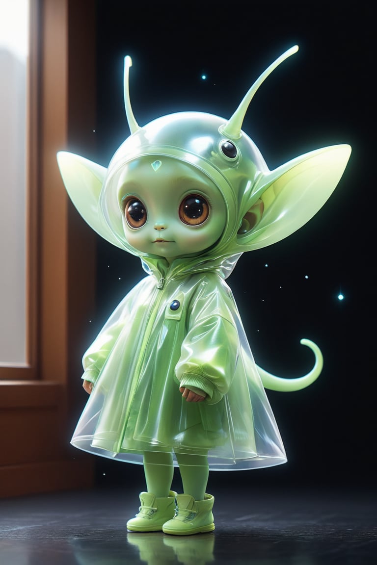 create me the cutest little alien being
