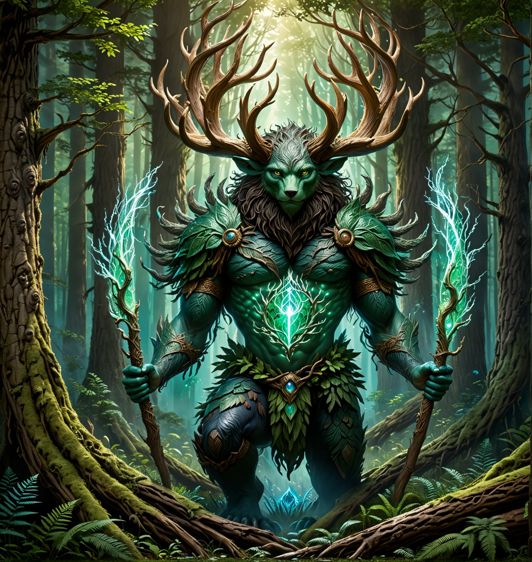 create  the protector of the forest