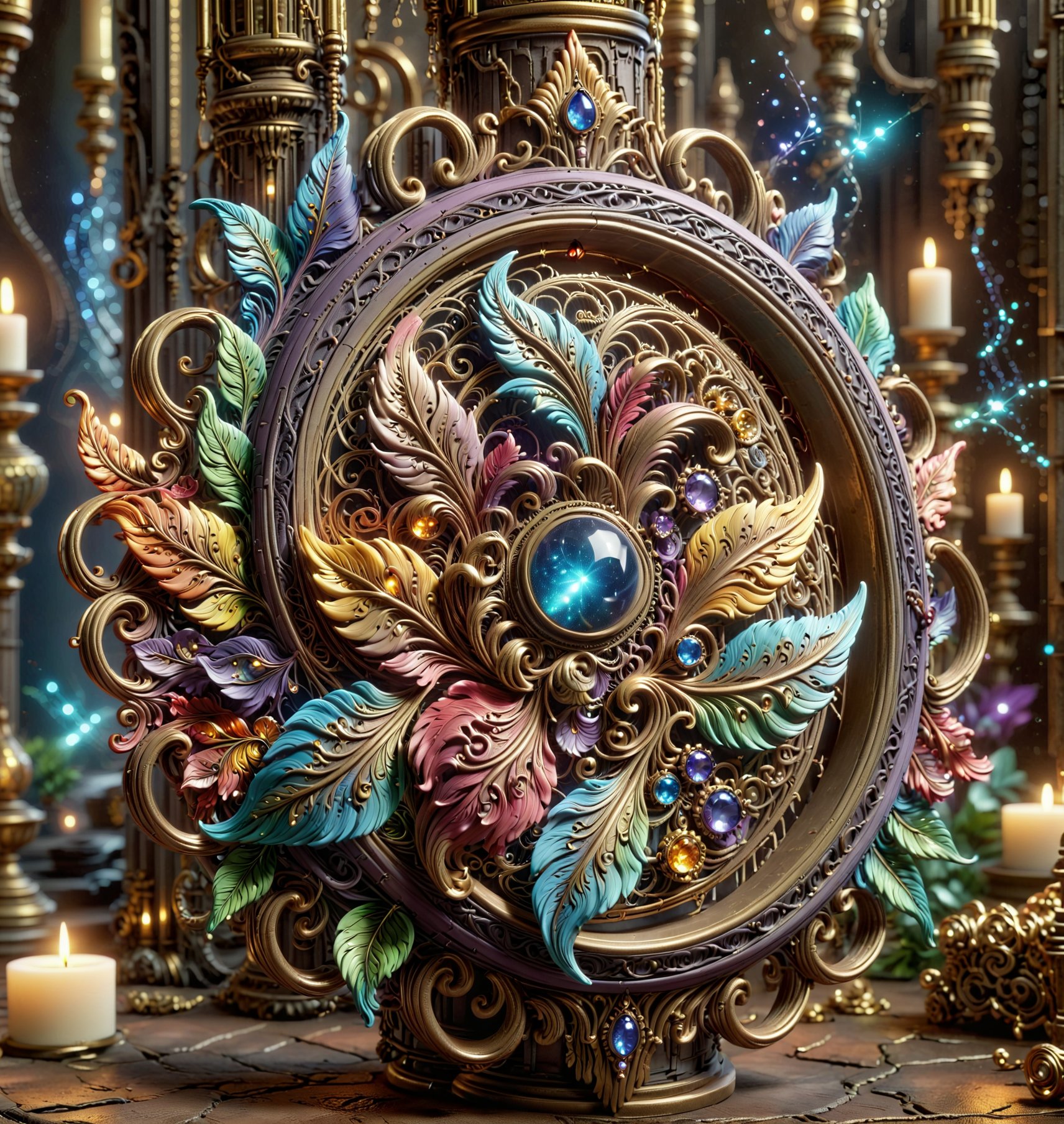 create a unique ornate mix of fantasy