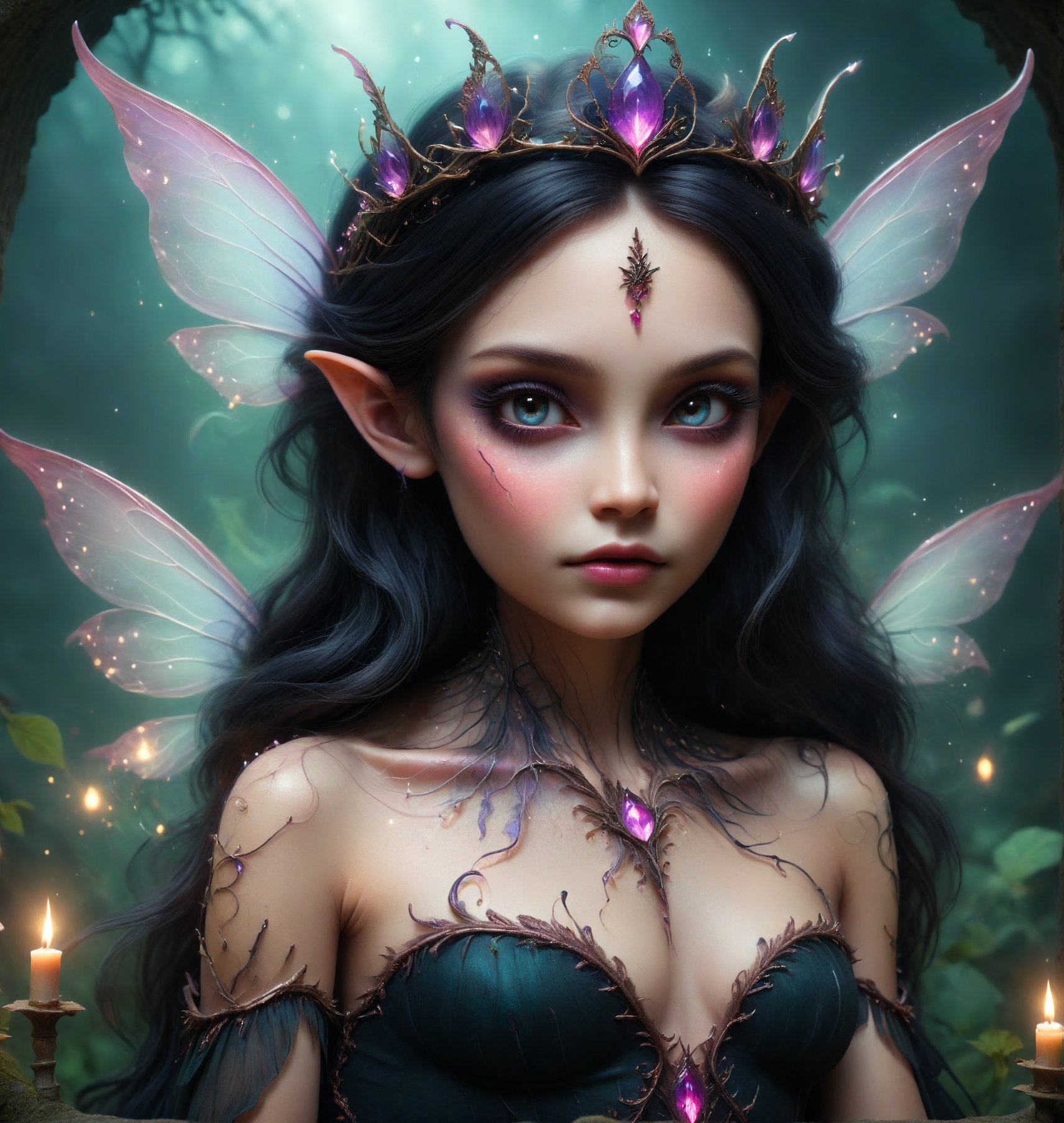 a dark fairy princess 