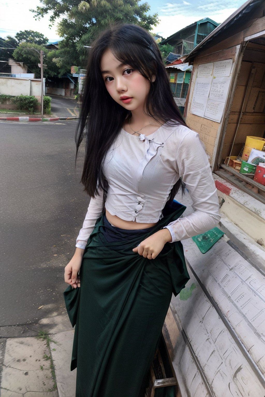 School,road,PrettyLadyxmcc,wearing acmmsayarma outfit