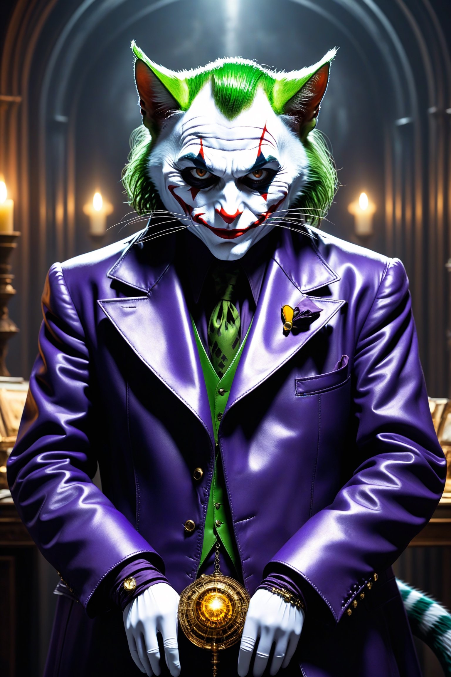 (The Joker:2.0) (as fat rich cat:2.5), Fighting in  space (H.R. Giger's Art Style:2)