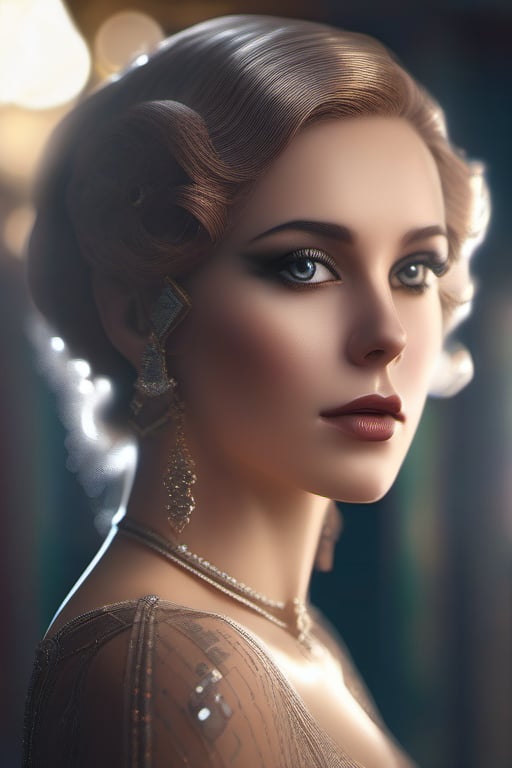 Photo realistic, mute colors, 20s style, flapper girl, art deco. cinematic lighting, smokey atmosphere, ethereal light, intricate details, extremely detailed, incredible details, full colored, complex details, hyper maximalist, gorgeous light and shadow, detailed decoration, detailed lines. masterpiece, best quality, HDR, UHD, unreal engine. looking at the camera, fair skin, beautiful face, beautiful eyes, perfect eyes, beautiful nose, full_body,fflixmj6