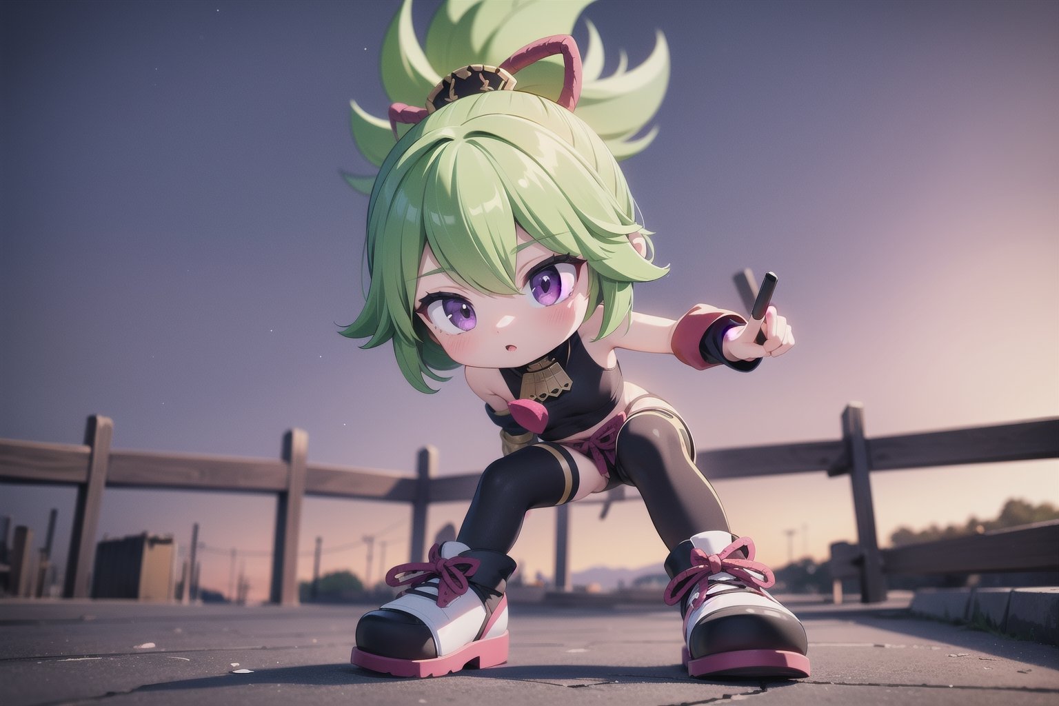 little kukishinobudef, little (full body view of lora:kukishinobu2-000014:1), (masterpiece), best quality, HDR, 32k UHD, Ultra realistic, highres, highly detailed, ultra_hd, high resolution, ultra_detailed, hyper realistic, extemely detailed background, detailed_background, complex_background, depth_of_field, extremely detailed and complex, outdoor, little (Super Sonic), show yourself as (Super Sonic), show me your (Super Sonic) costume, creating an atmosphere in Mobius, creating an atmosphere at Mobius, the background is filled with smoke and destruction, (axt kick), 