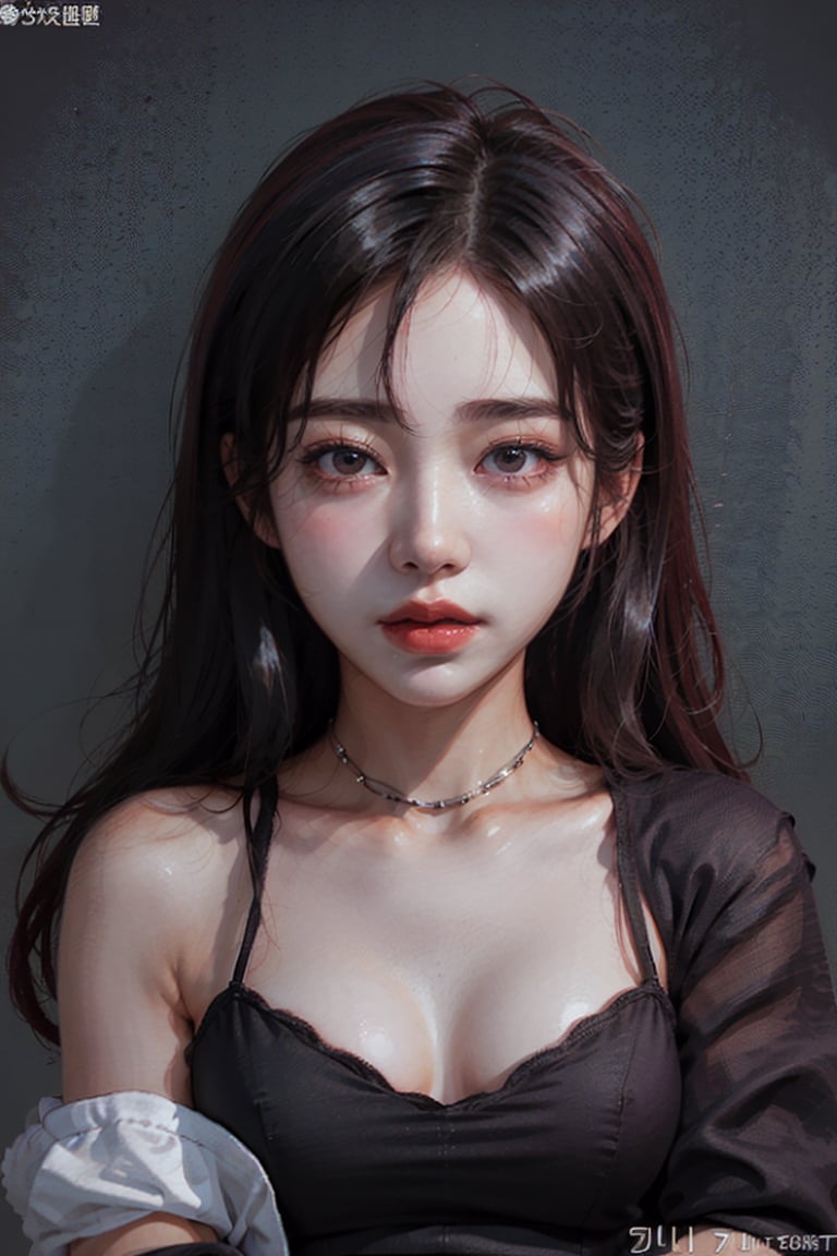 Genrate the image of 20 yo beautiful Korean girl wearing short white and black colour frock looking mind blowing, juicy lips, details eyes, details lips , night Seoul view, slim body, add awesome background.