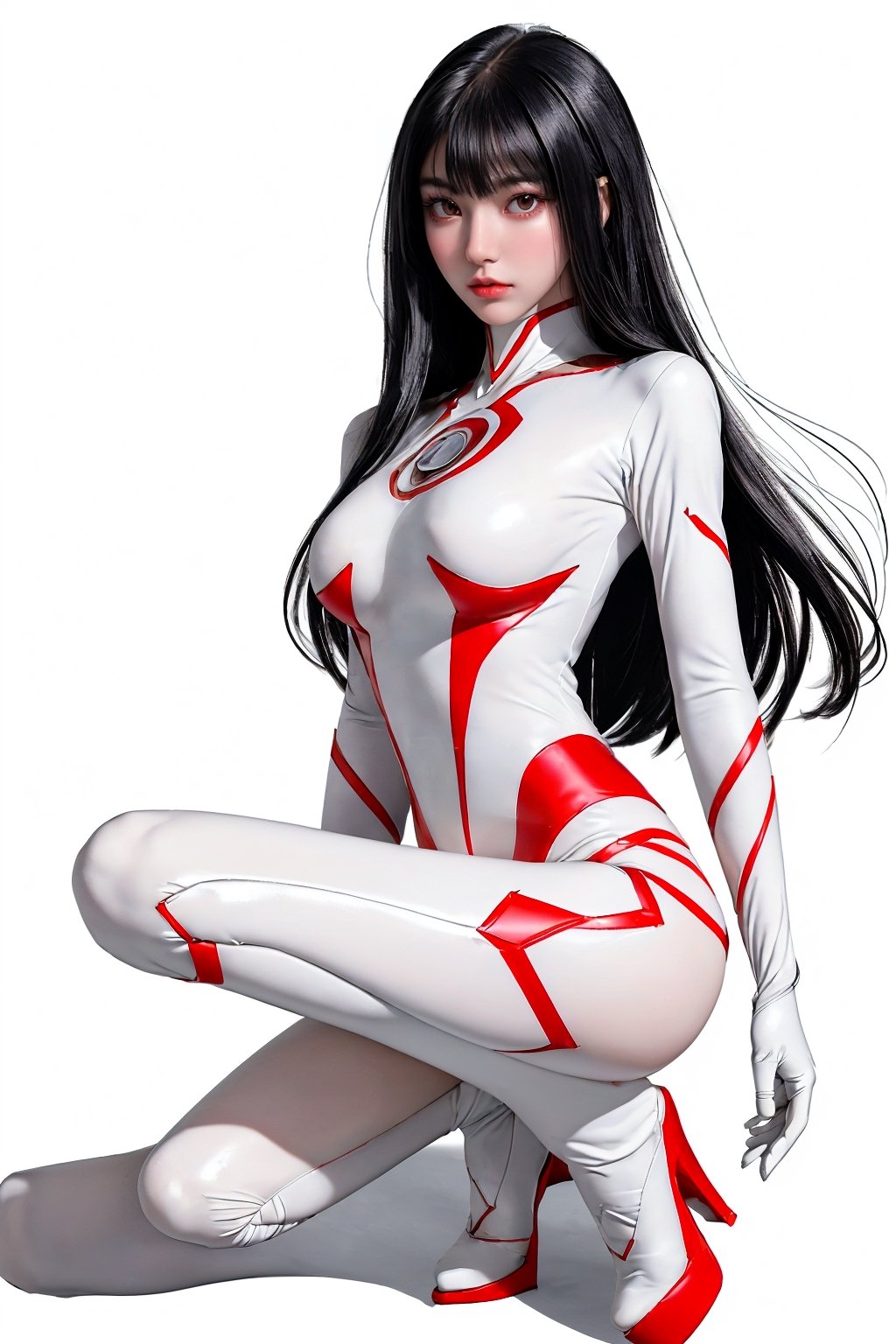 Ultrawoman, ultraman bodysuit, ultraman impact, long black straight hair, white over knee bootsMedium close, Squatting on the ground,empty handed, (Full whitebackground:1.3), Ultrawoman, Ultraman bodysuit, Ultraman impact, Ultragirl Miya, full body, Wearing red soles and white high heels, Chinese Girl Face, 18-year-old high school girl, Uniforms close to the body, full body, Battle posture, Very tall and strong, Clothes close to the body, White spire heels, Ultrawoman Shion, ultrawoman Ultrawoman, ultraman bodysuit, ultraman impact, long black straight hair, white over knee bootsMedium close, standing, stand at attention, empty handed, (Full whitebackground:1.3), Ultrawoman, Ultraman bodysuit, Ultraman impact, Ultragirl Miya, full body, Wearing red soles and white high heels, Chinese Girl Face, 18-year-old high school girl, Uniforms close to the body, full body, Battle posture, Very tall and strong, Clothes close to the body, White spire heels, Ultrawoman Shion, ultrawoman Ultrawoman, ultraman bodysuit, ultraman impact, long black straight hair, white over knee bootsMedium close, standing, stand at attention, empty handed, (Full whitebackground:1.3), Ultrawoman, Ultraman bodysuit, Ultraman impact, Ultragirl Miya, full body, Wearing red soles and white high heels, Chinese Girl Face, 18-year-old high school girl, Uniforms close to the body, full body, Battle posture, Very tall and strong, Clothes close to the body, White spire heels, Ultrawoman Shion, ultrawoman Ultrawoman, ultraman bodysuit, ultraman impact, long black straight hair, white over knee bootsMedium close, standing, stand at attention, empty handed, (Full whitebackground:1.3), Ultrawoman, Ultraman bodysuit, Ultraman impact, Ultragirl Miya, full body, Wearing red soles and white high heels, Chinese Girl Face, 18-year-old high school girl, Uniforms close to the body, full body, Battle posture, Very tall and strong, Clothes close to the body, White spire heels, Ultrawoman Shion, ultrawoman S close to the body, White spire heels, Ultrawoman Shion, ultrawoman Slightly sideways, young beauty spirit,Full body.